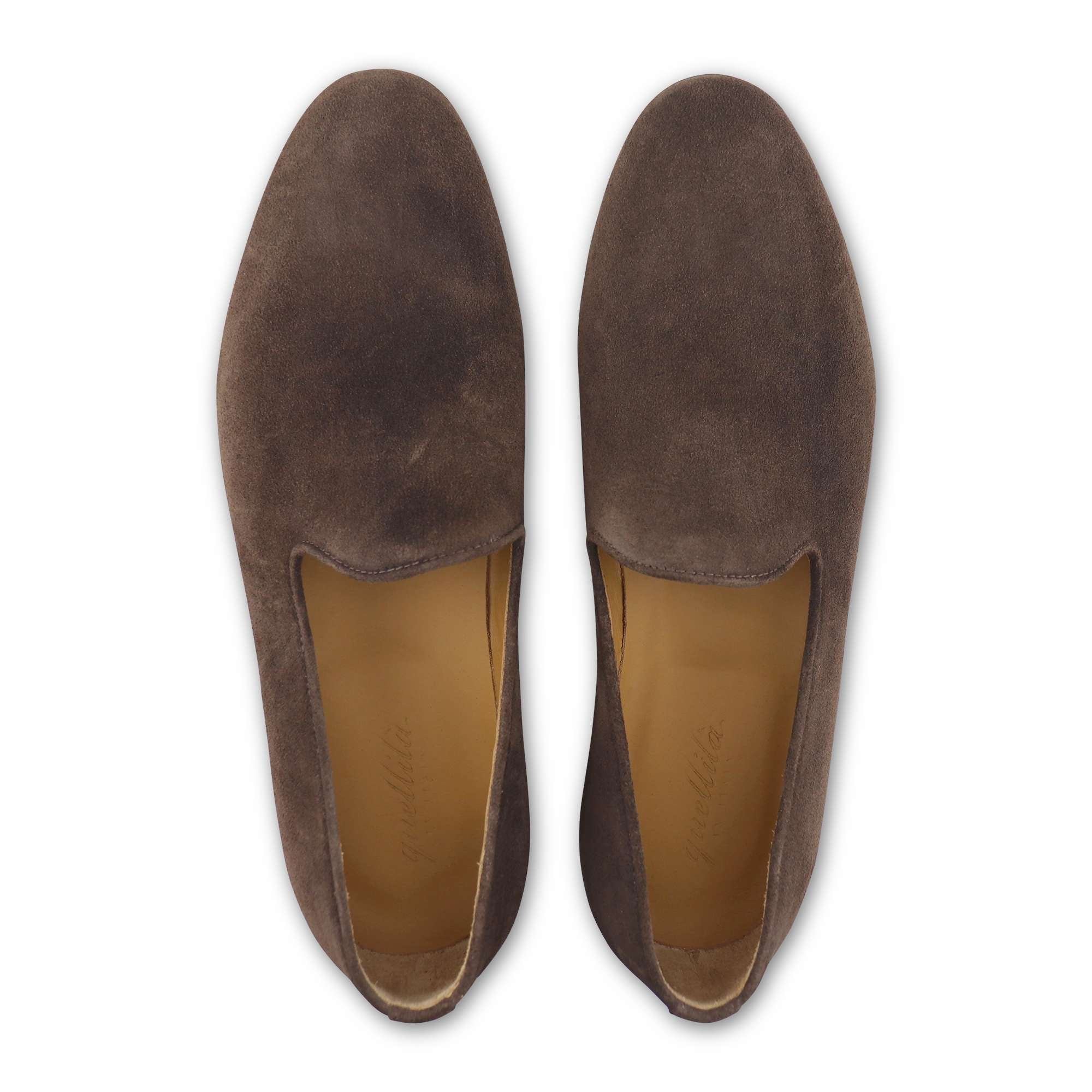 Slippers camoscio testa di moro