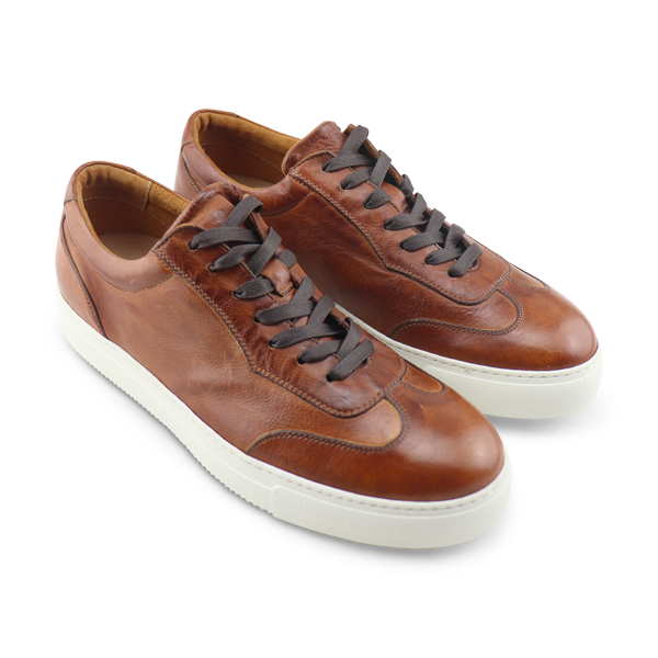 Vibram leather sneakers