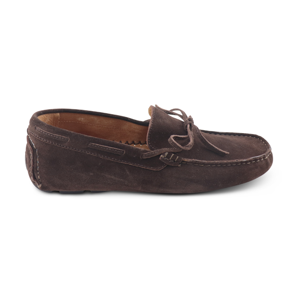 Mocassini Vibram camoscio moro