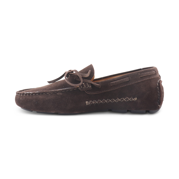 Mocassini Vibram camoscio moro