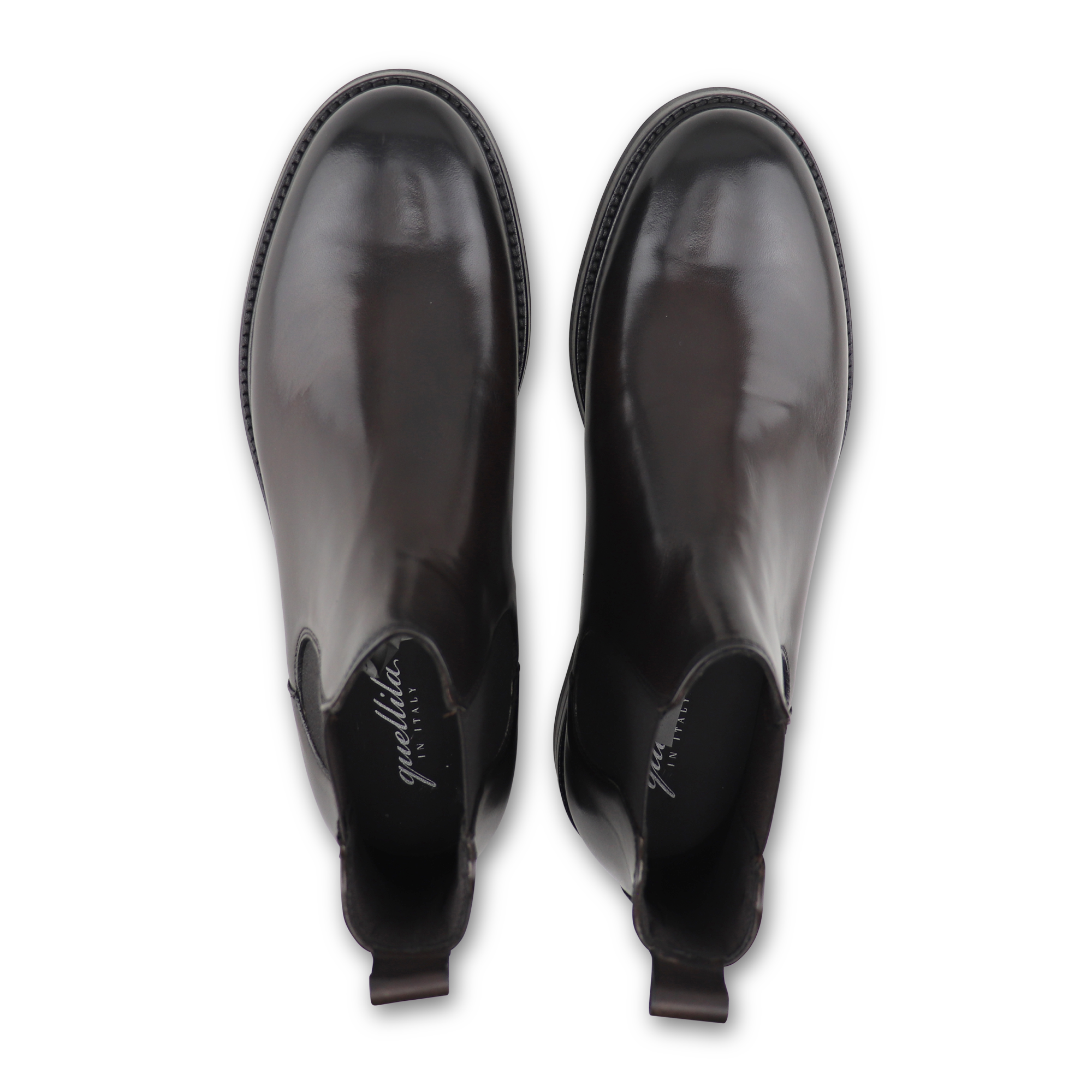 Chelsea dainite dark brown leather