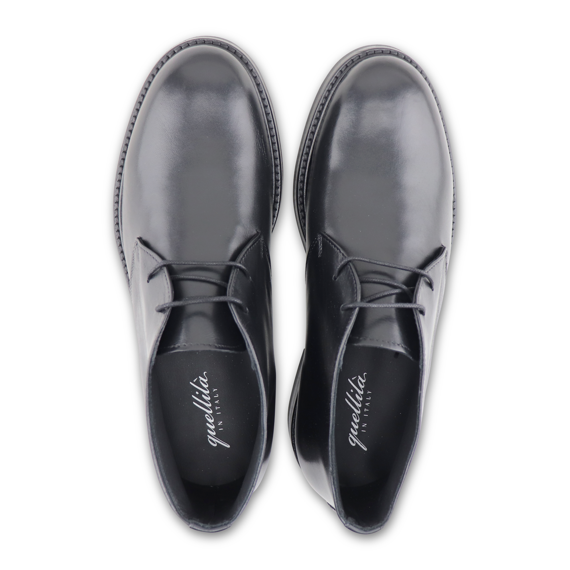 Dainite black leather ankle boot