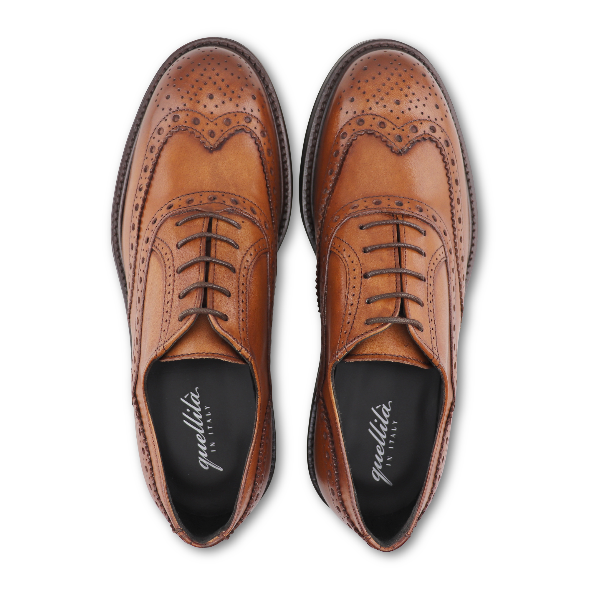Leather Oxford in leather