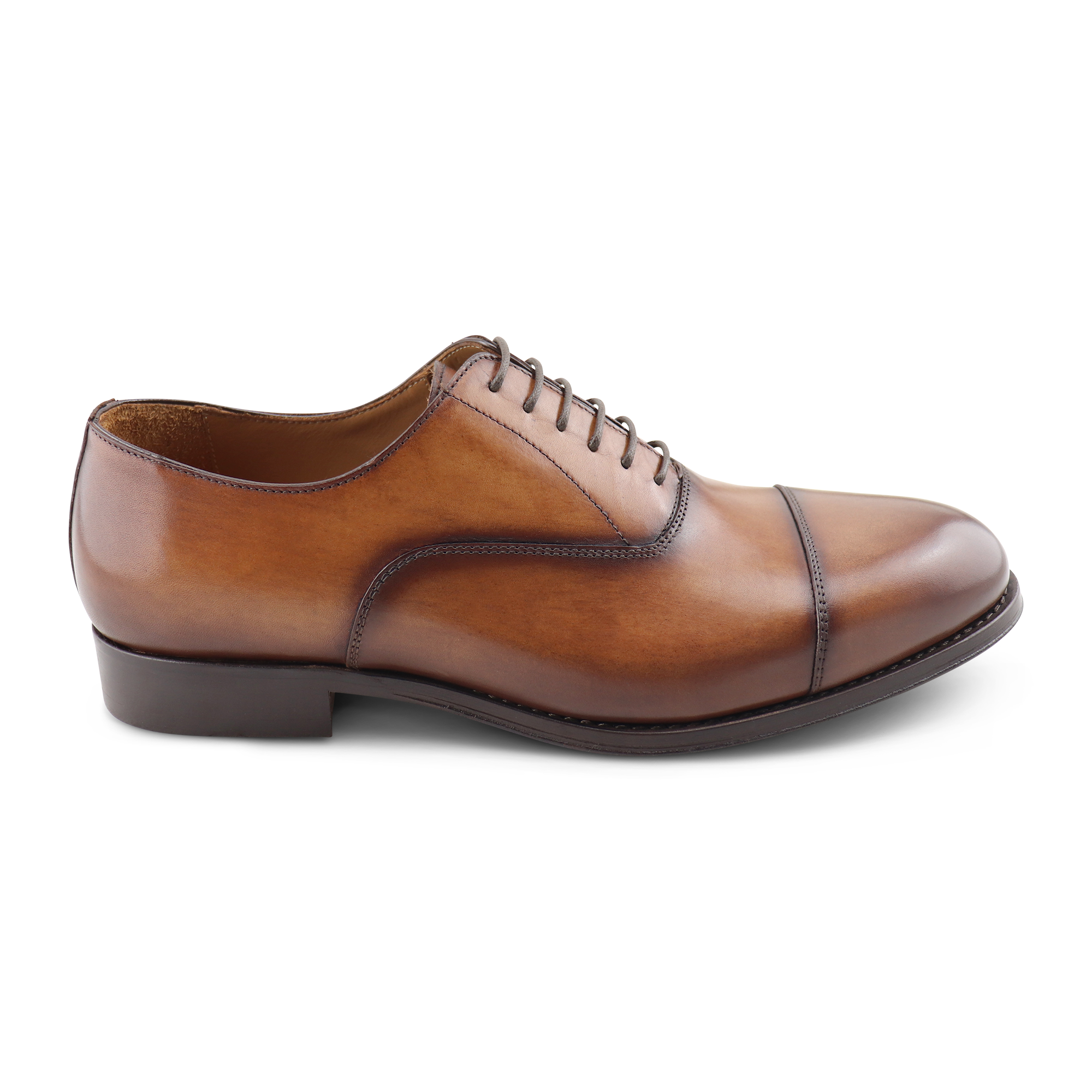 Brisee leather brogue