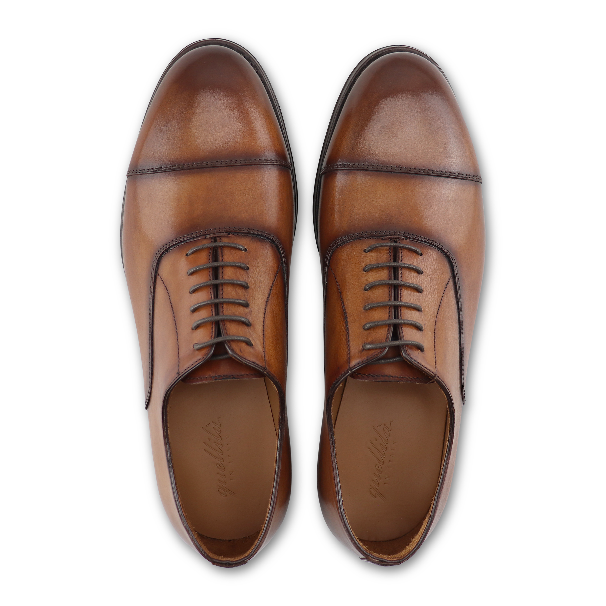 Brisee leather brogue