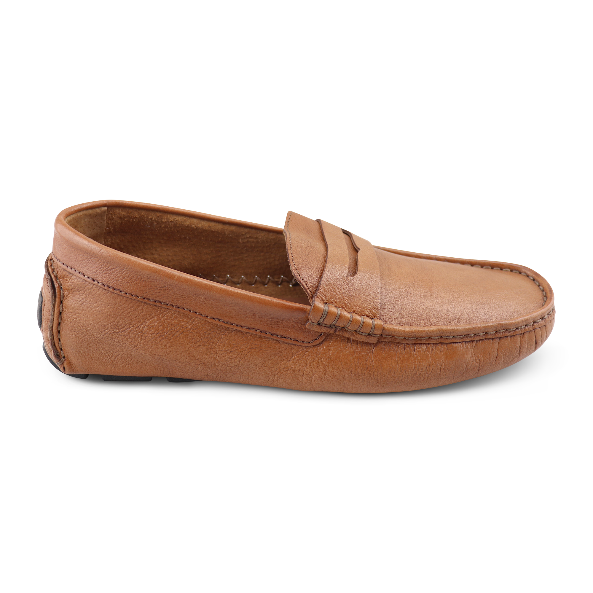 Mocassini Vibram pelle cuoio