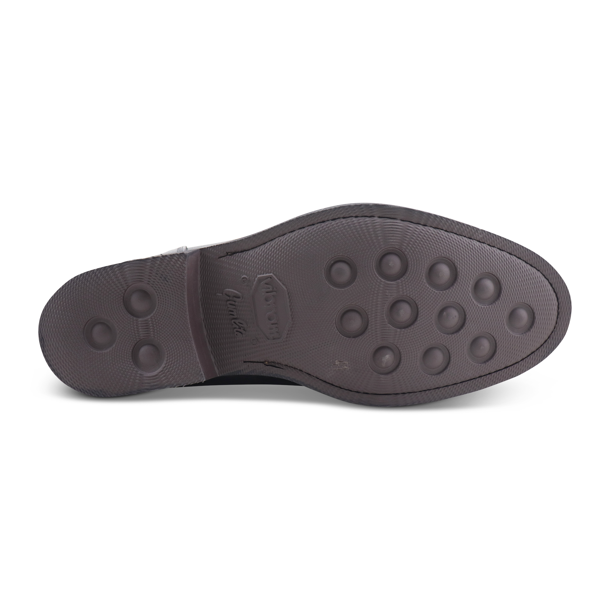 Black Beatles in hammered leather