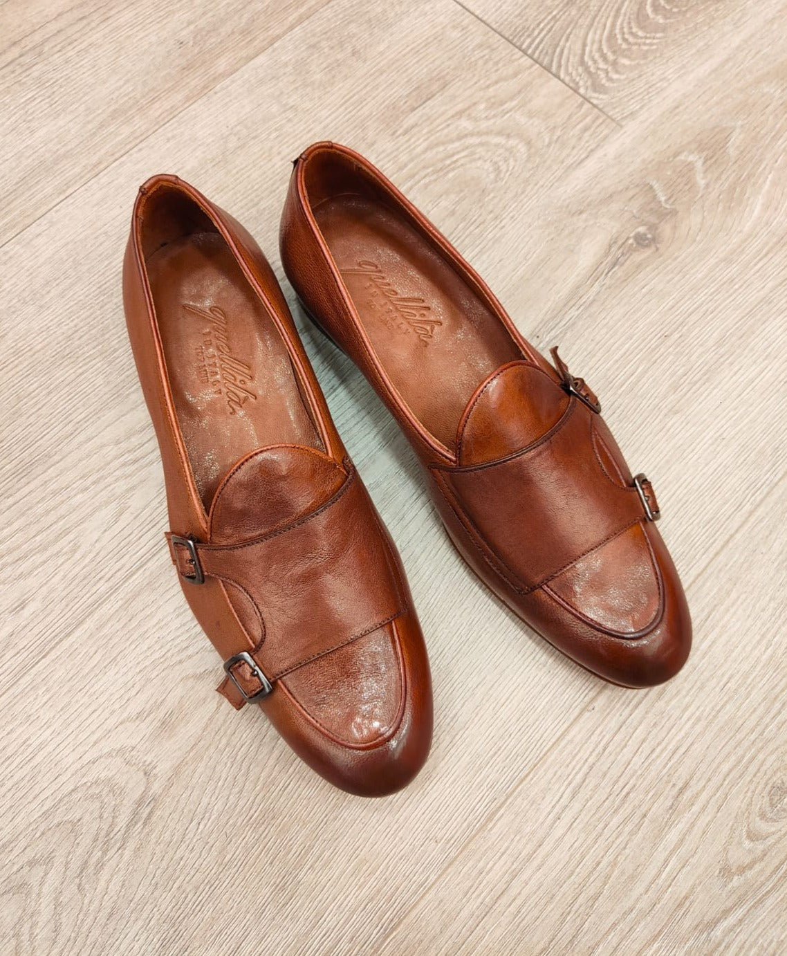 Slippers Buckle leather leather