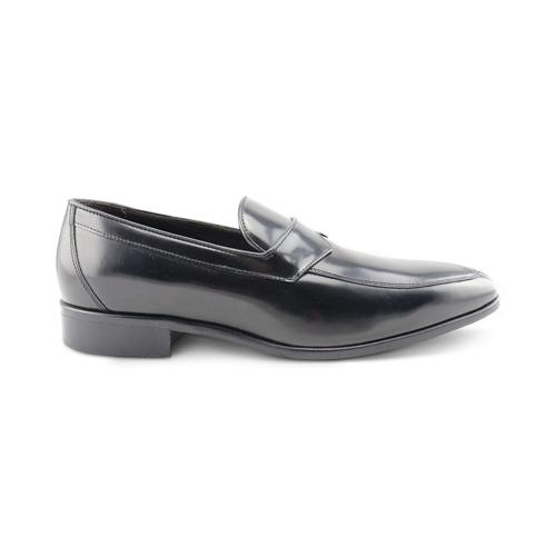 Mocassini neri in pelle