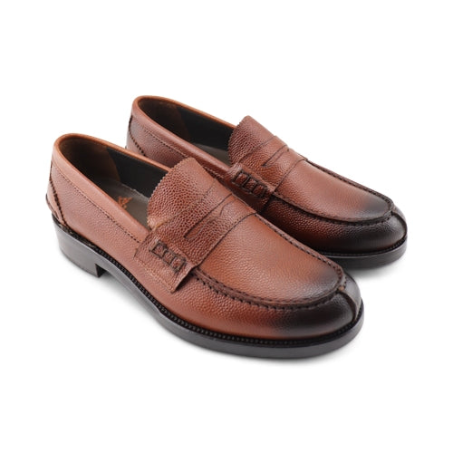 Leather moccasin