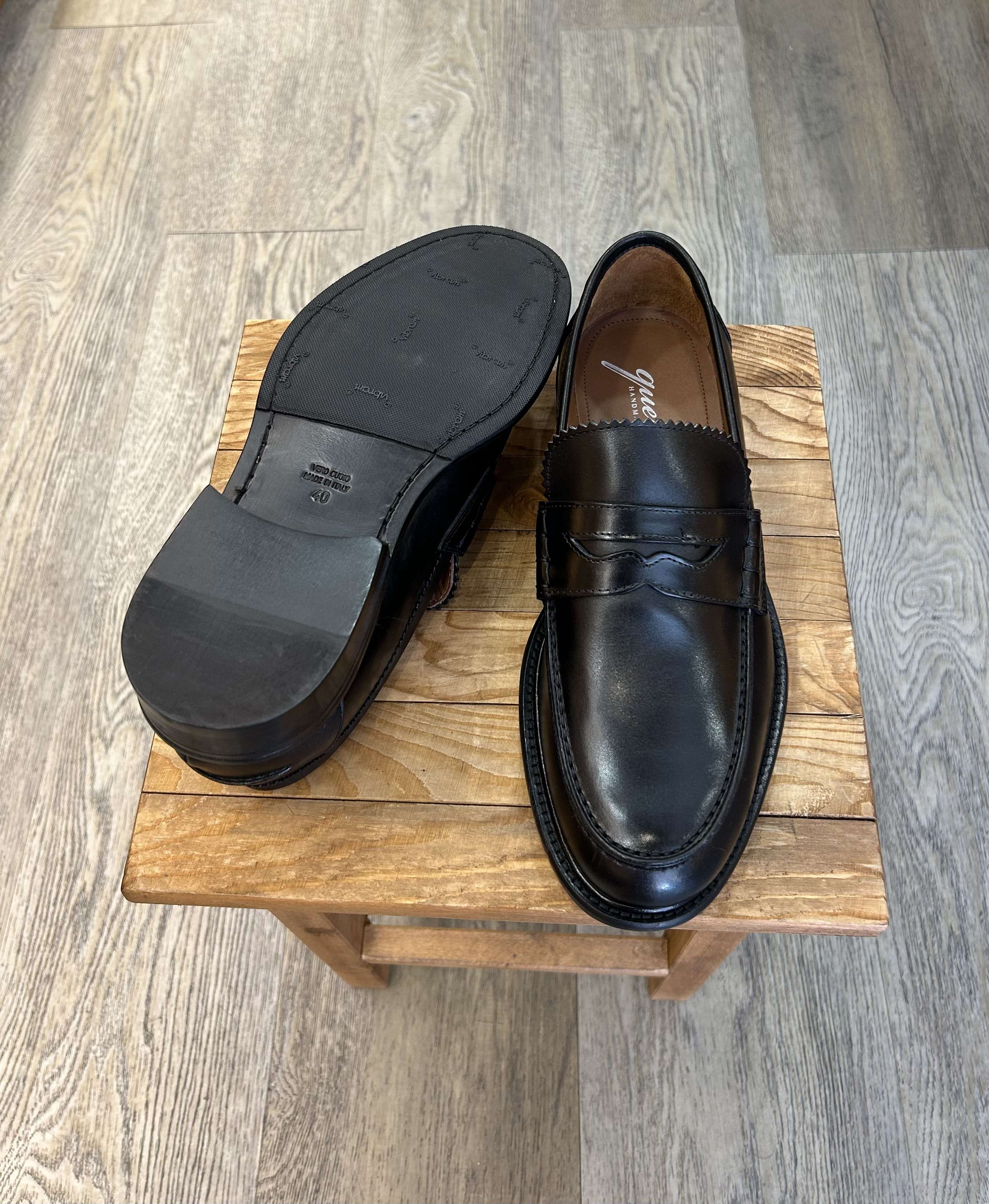 Black leather college