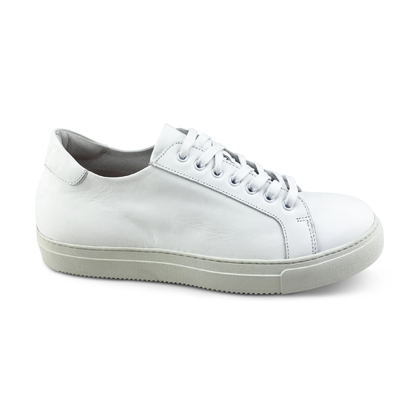 Vibram White Leather Sneakers