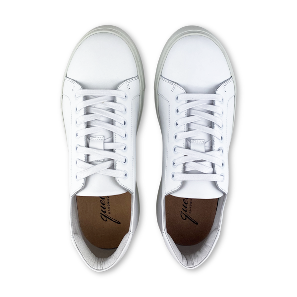 Vibram White Leather Sneakers