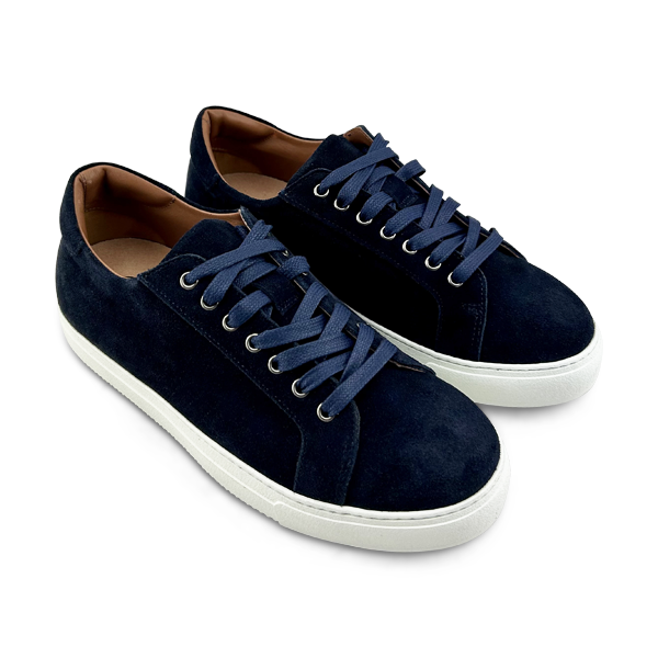 Vibram Sneakers in Blue Suede