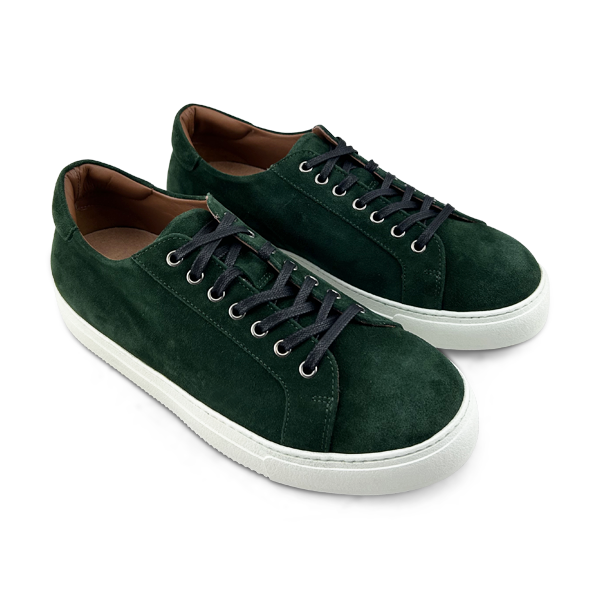 Vibram Sneakers in Emerald Suede