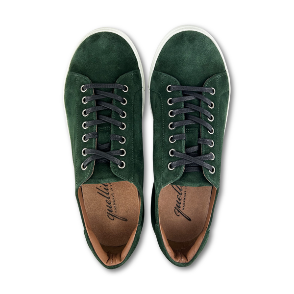 Vibram Sneakers in Emerald Suede