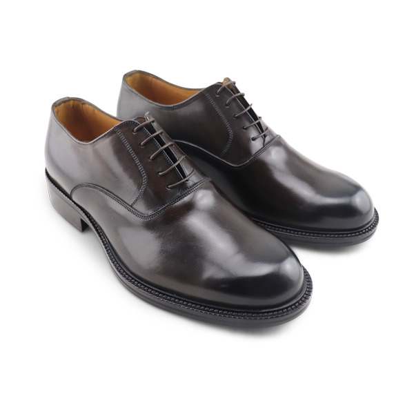 Brown Leather Oxford Shoes