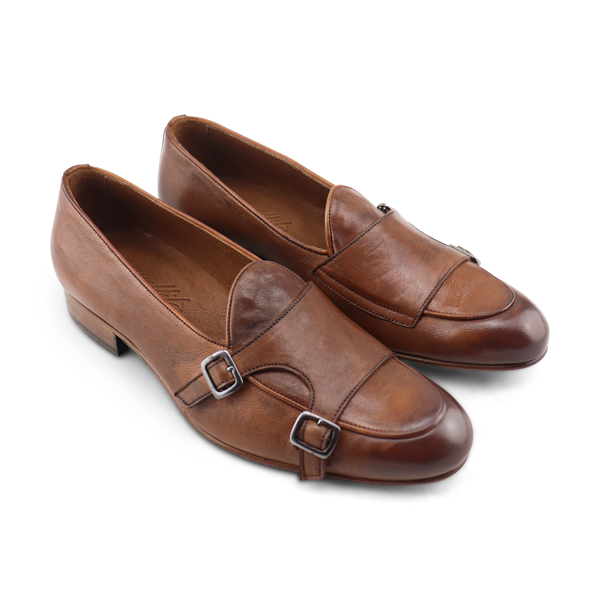 Slippers Buckle leather leather