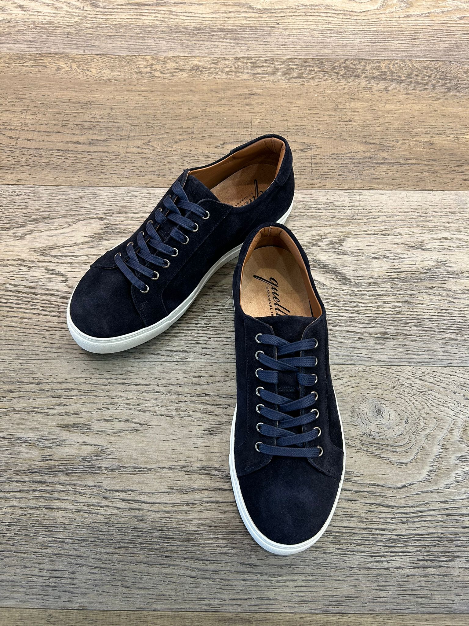 Vibram Sneakers in Blue Suede