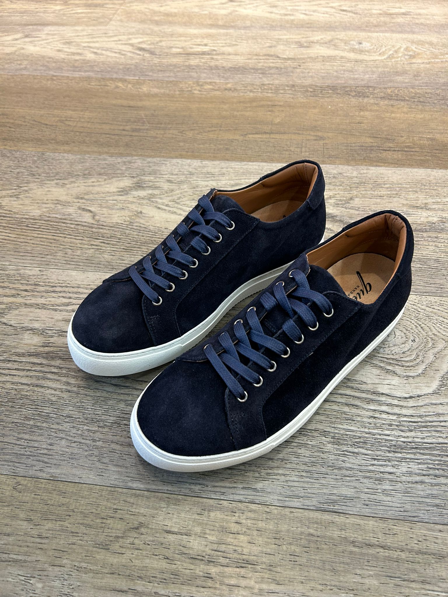 Vibram Sneakers in Blue Suede