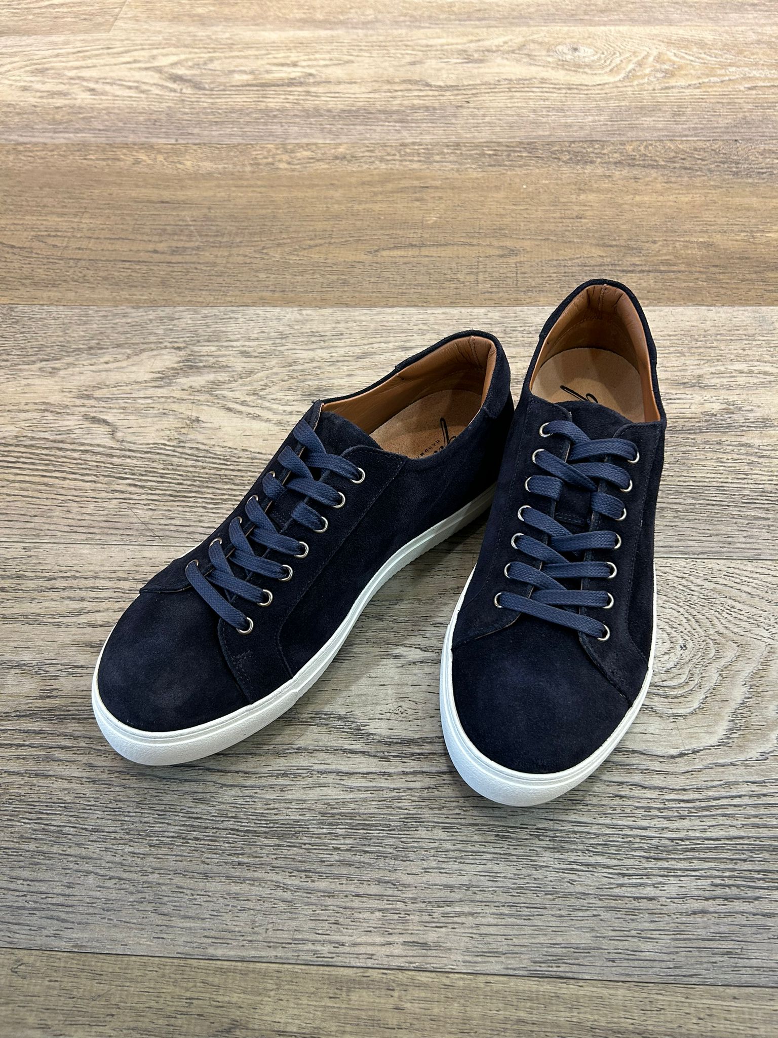 Vibram Sneakers in Blue Suede