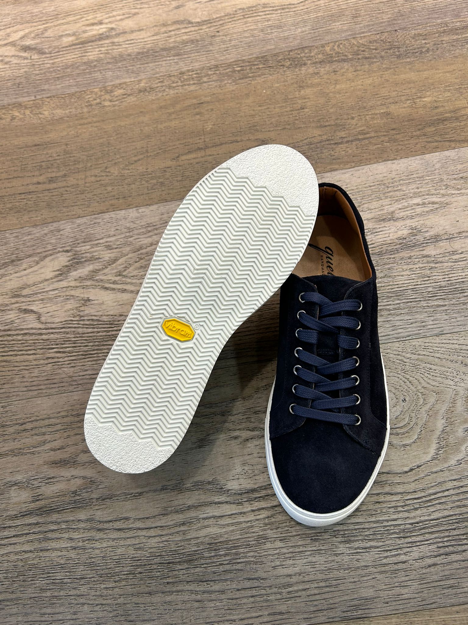 Vibram Sneakers in Blue Suede