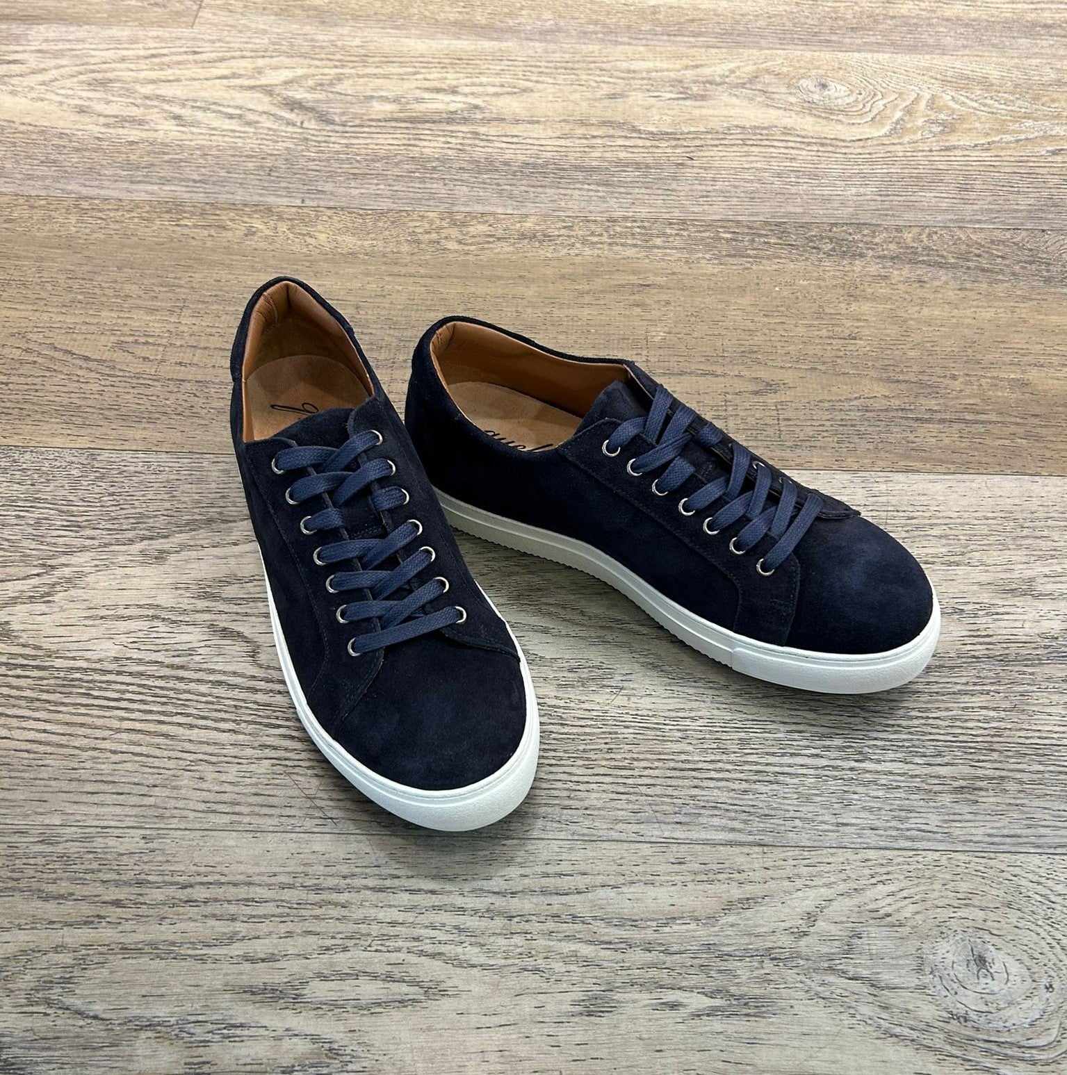 Vibram Sneakers in Blue Suede