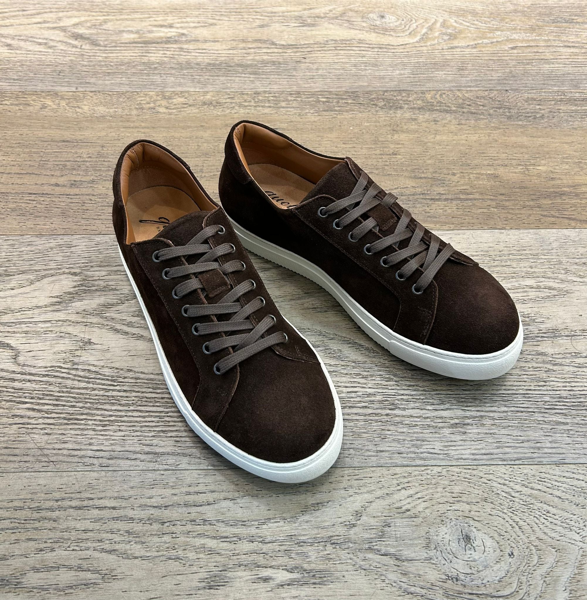 Vibram Chocolate Suede Sneakers