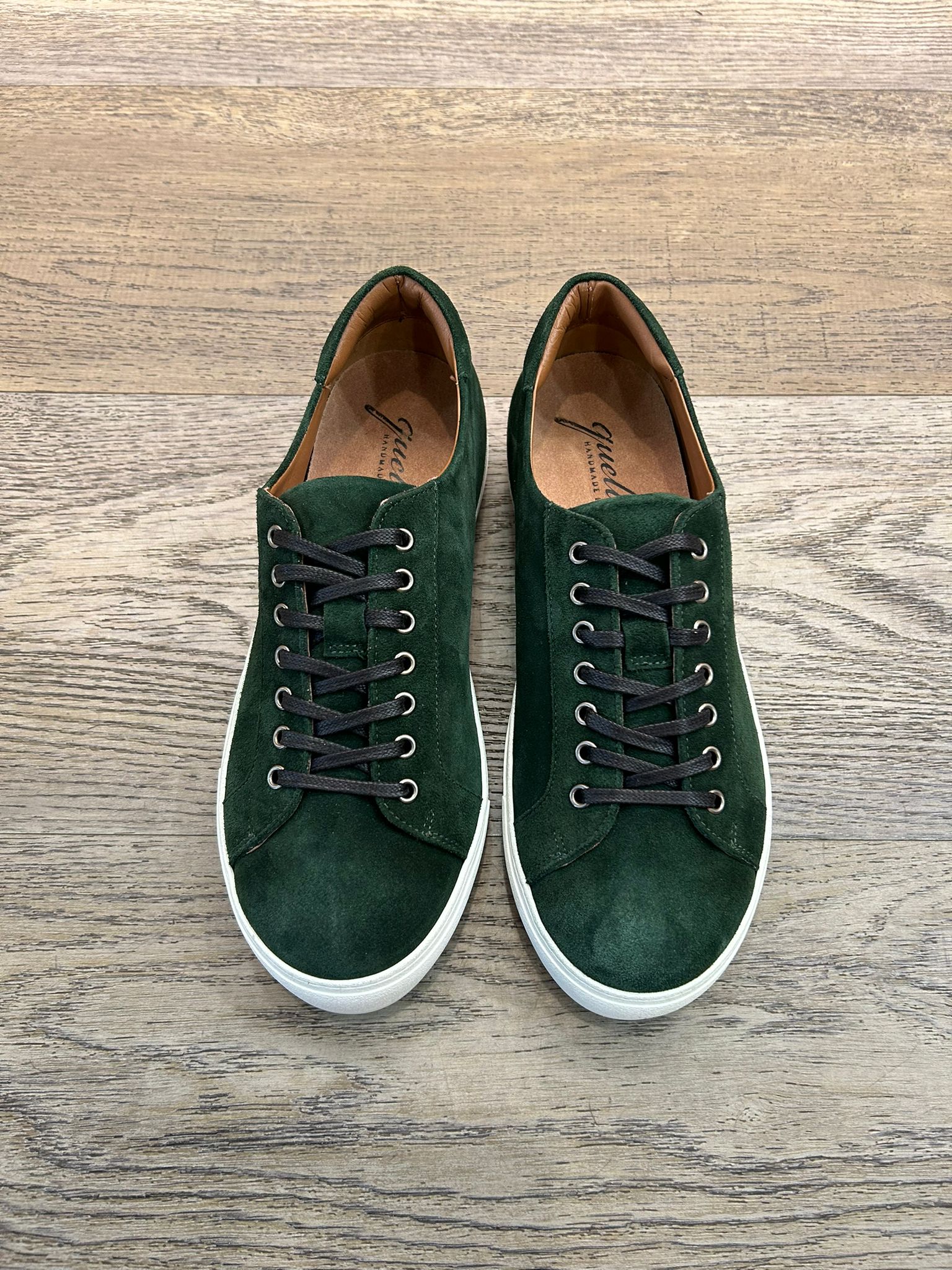Vibram Sneakers in Emerald Suede