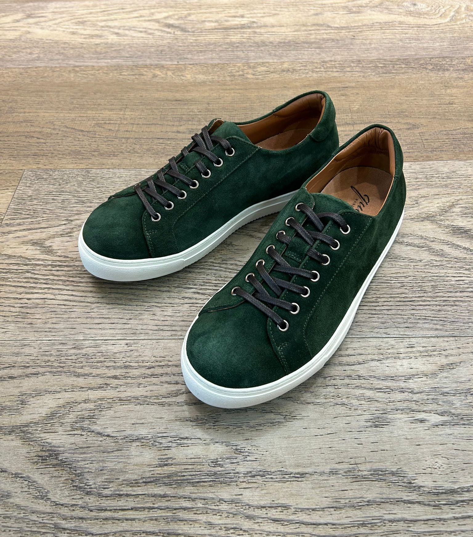 Vibram Sneakers in Emerald Suede