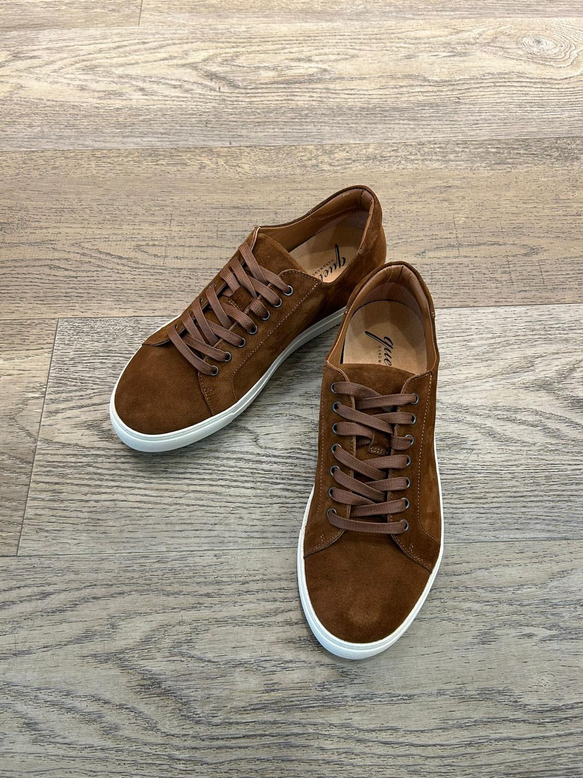 Vibram sneakers in leather suede