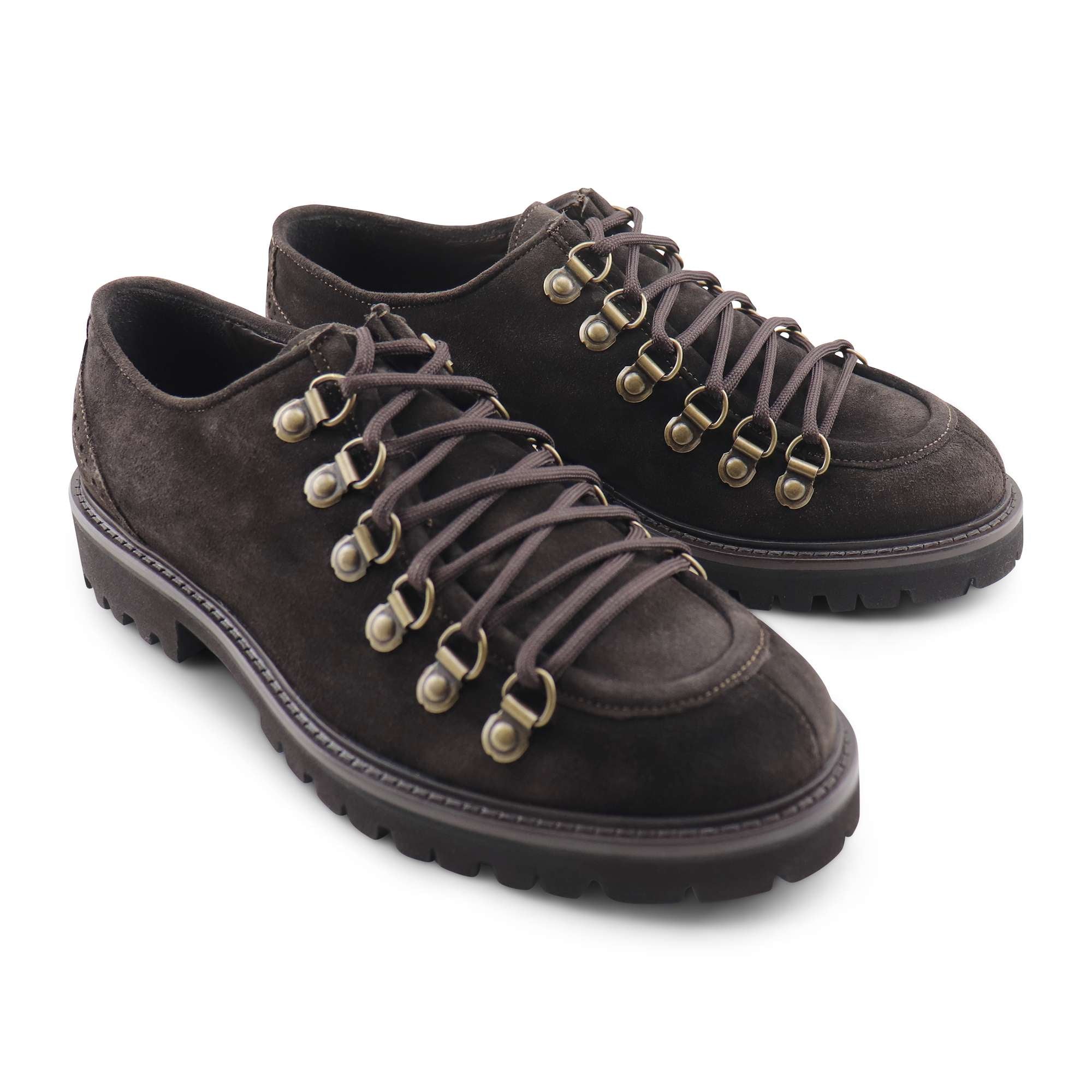 Pedula testa di moro in camoscio