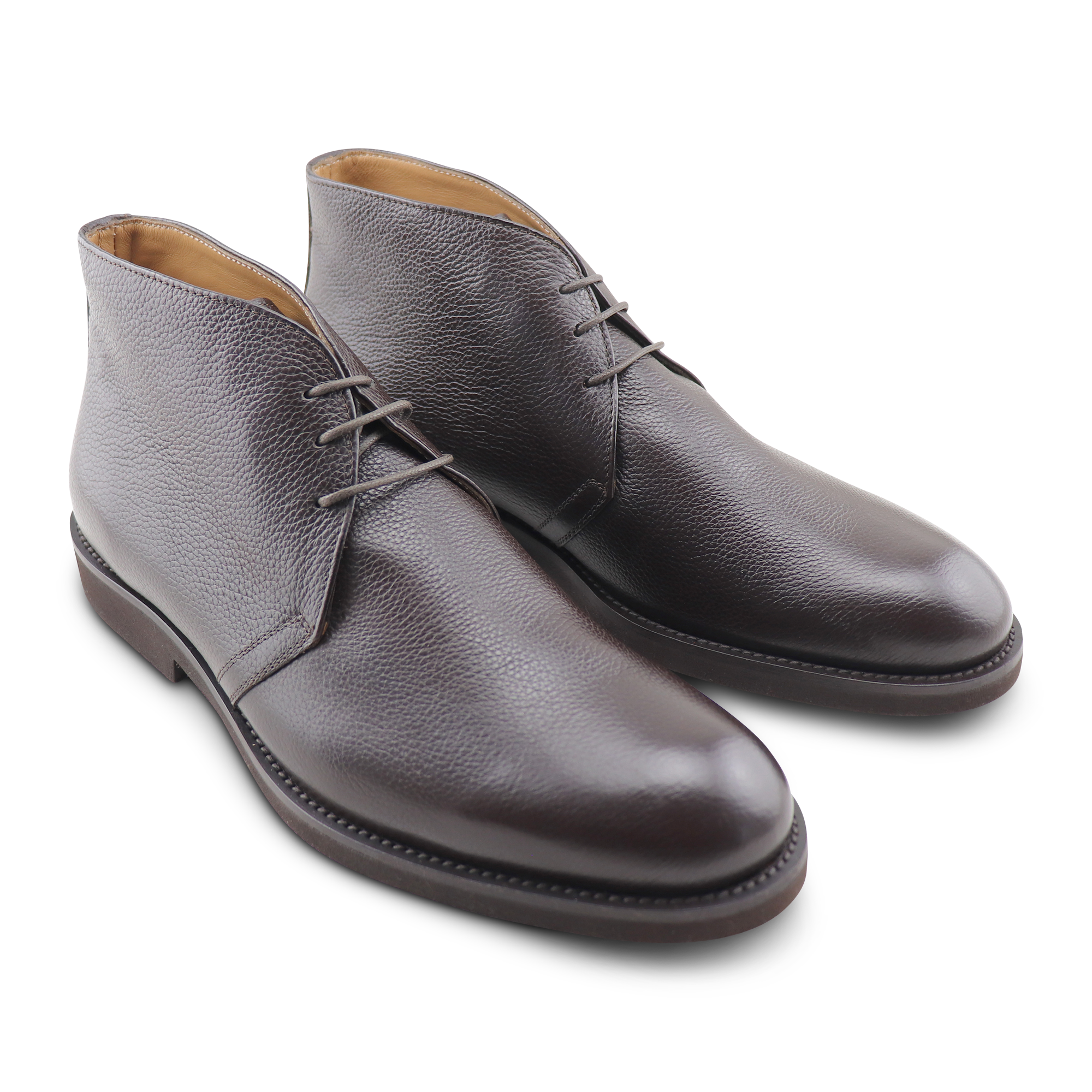 Polacchina testa di moro in pelle martellata