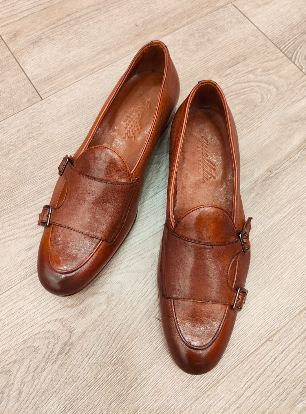 Slippers Buckle leather leather