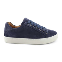 Sneakers in camoscio blu royal