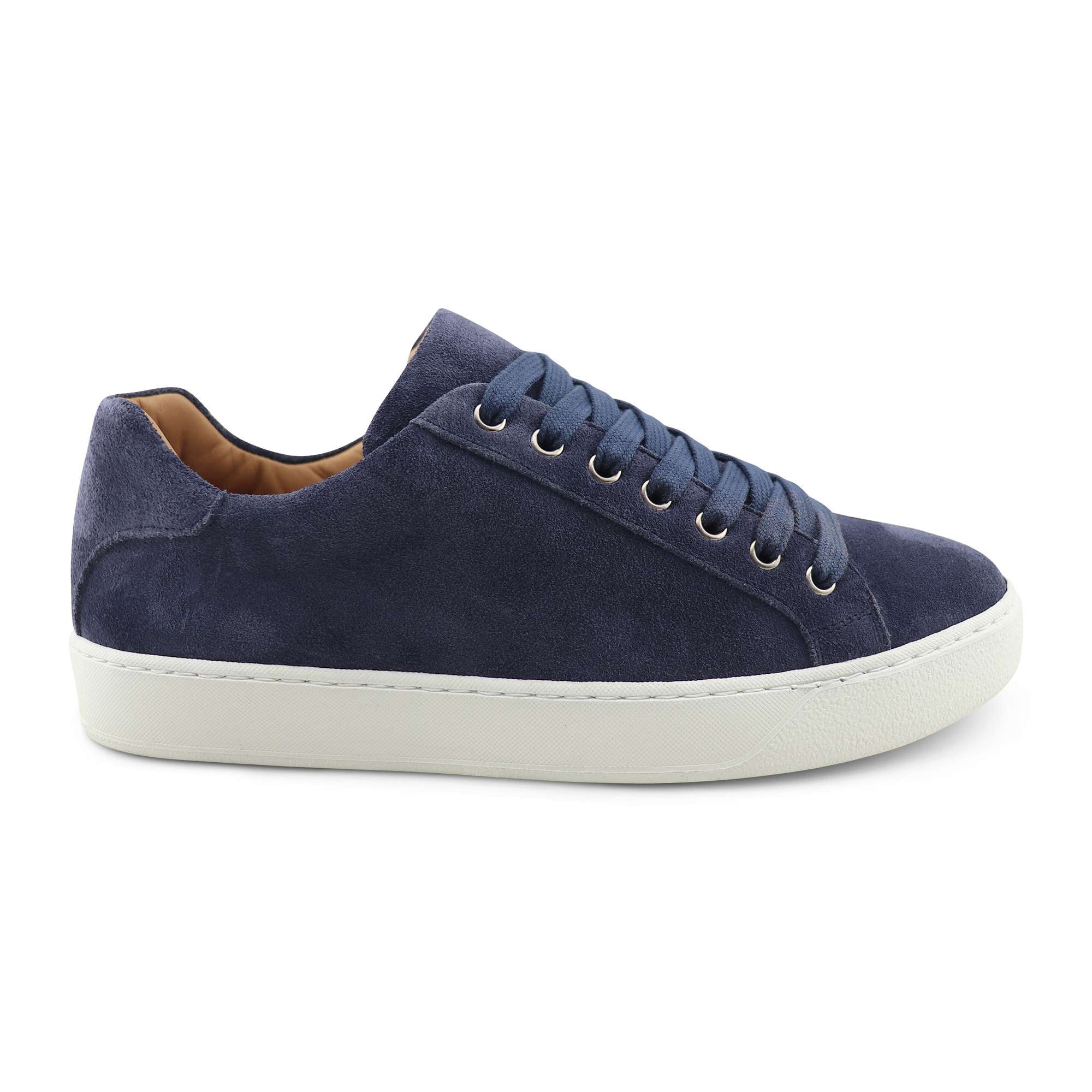 Sneakers royal in camoscio