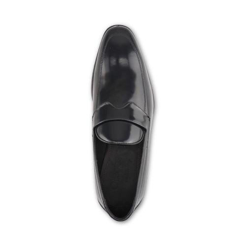 Mocassini da uomo in pelle abrasivata