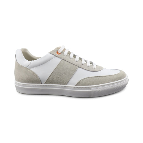 Sneakers bianche in pelle