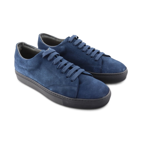 Sneakers in camoscio da uomo