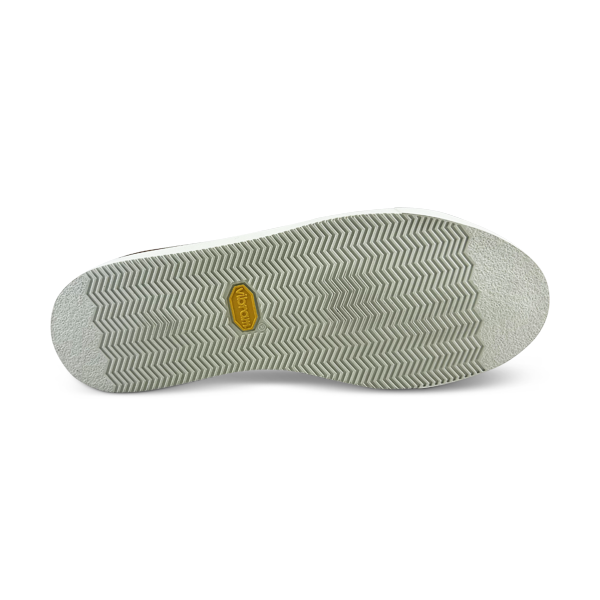 Sneakers Vibram in camoscio cuoio