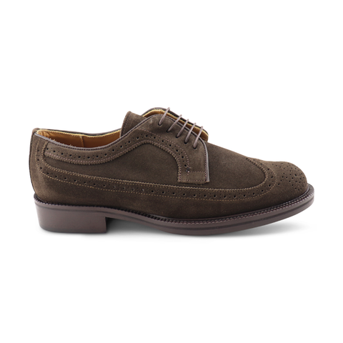 Scarpe Derby in camoscio