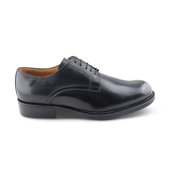 Derby in pelle nero
