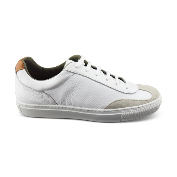 Sneakers in pelle e camoscio