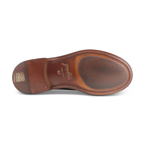 Derby in pelle havana