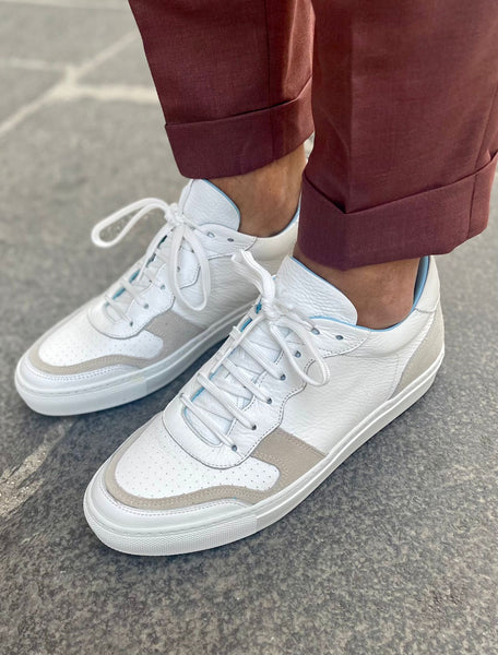 Sneakers bianche da uomo