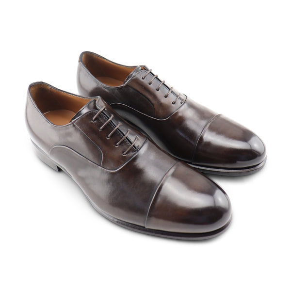 Scarpe Francesine da uomo in pelle testa di moro1