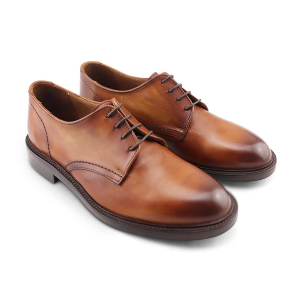 Derby in pelle havana